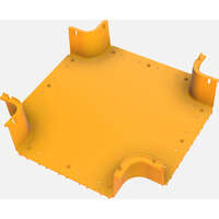 Elevate Fibre Duct 300 mm Horizontal Cross LS0H