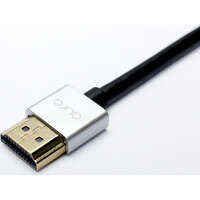 aura 4K HDMI Cable Slim Series 4K 60Hz 18Gbps High Speed Ethernet Gold Plated Male-Male 0.5m