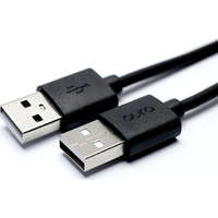 aura USB2.0 Cable A to A Nickel Plated Male-Male Black 1m