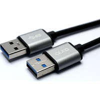 aura USB 3.0 Cable A to A 3Mtr Nickel Plated Male-Male Black