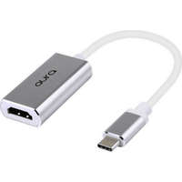 aura USB-C to HDMI Adaptor 4K 60Hz Nickel Plated Male-Female Silver 0.2m
