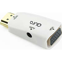 aura HDMI to SVGA 3.5mm Audio Convertor Dongle White